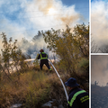 FOTO Požar kod Dubrovnika pod kontrolom, ali i dalje aktivan