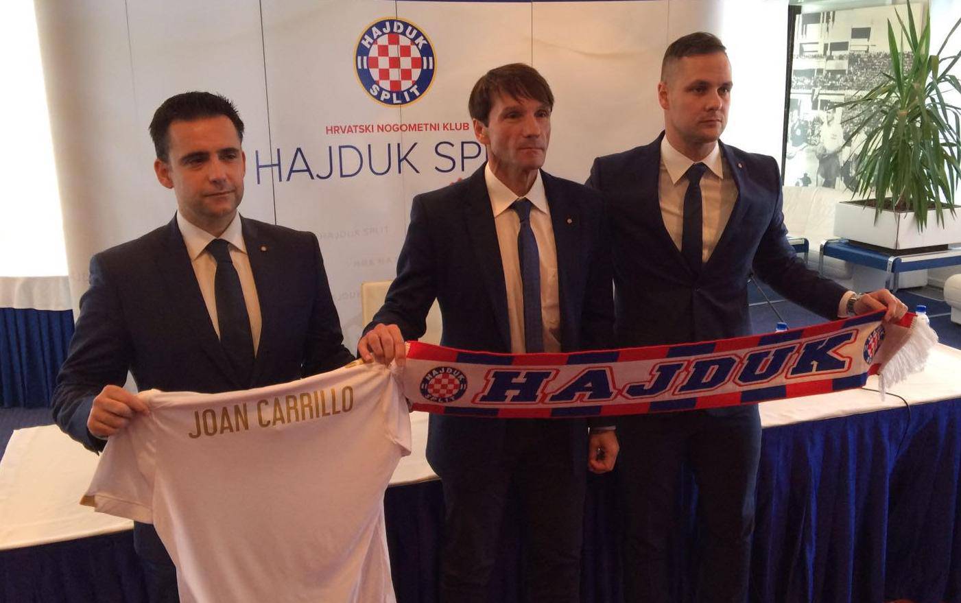 Carrillo preuzeo Hajduk: Došao sam u najbolji klub u Hrvatskoj