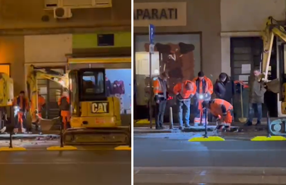 VIDEO Pukla je vodovodna cijev na Ilici: Tramvaji ne voze, uveli autobusnu liniju do Črnomerca