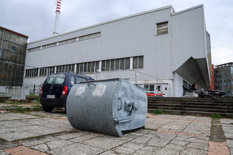 Zagreb: Dom sportova koji se obnavlja oštećen u snažnom nevremenu