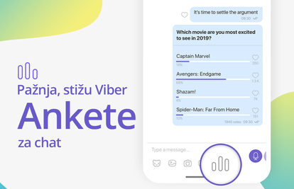 Viber - live ankete podižu demokraciju u Communityjima