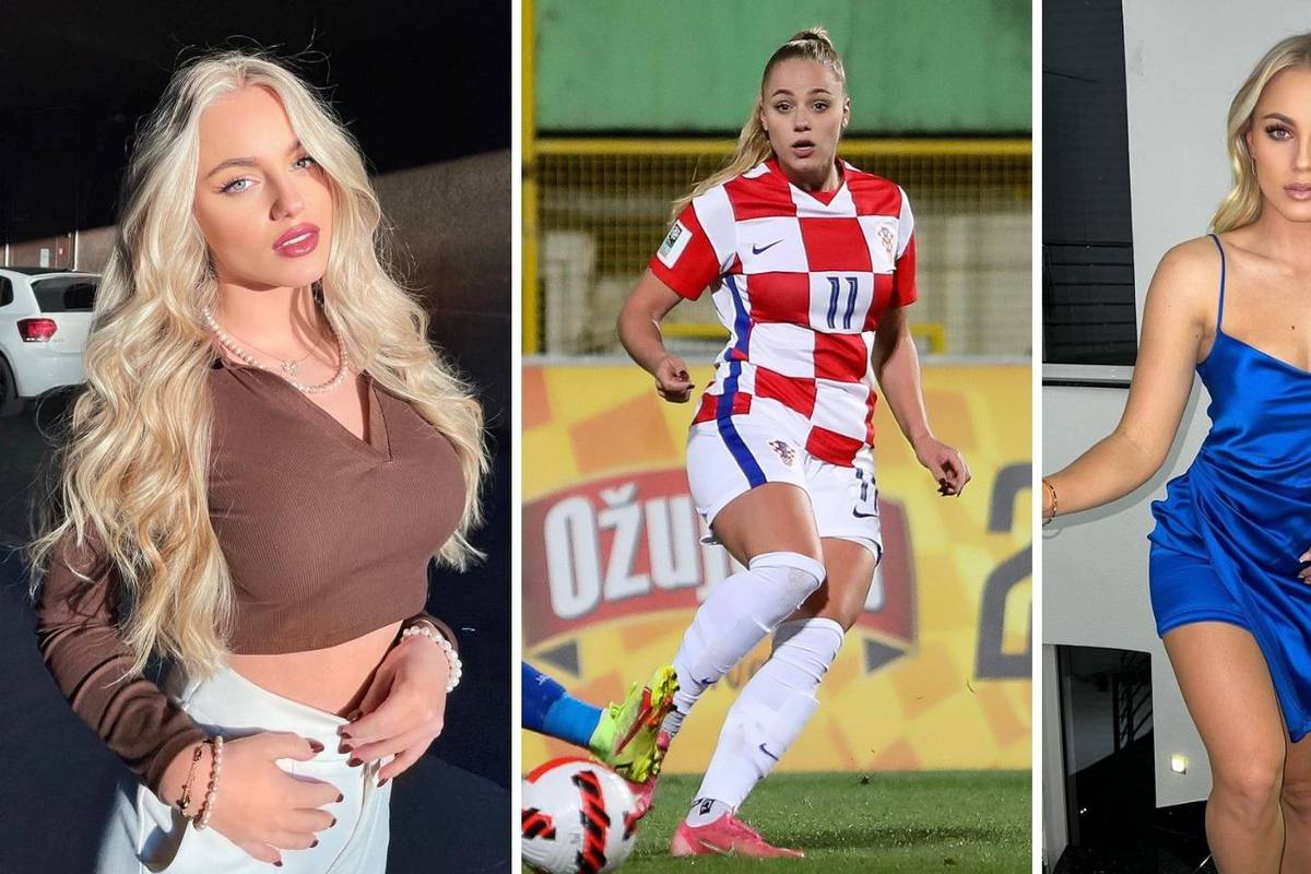 Hrvatska Reprezentativka Ana Maria Marković Najseksi Nogometašica 24sata