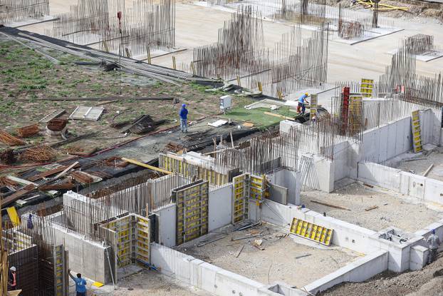 Zagreb: Radovi na izgradnji novog stadiona u Kranjčevićevoj