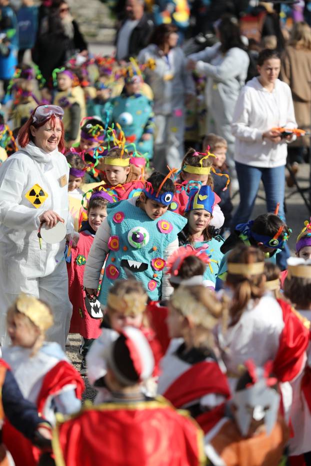 FOTO Maskenbal u Pulskoj Areni je kao iz bajke: Djeca su oduševila kreativnim kostimima