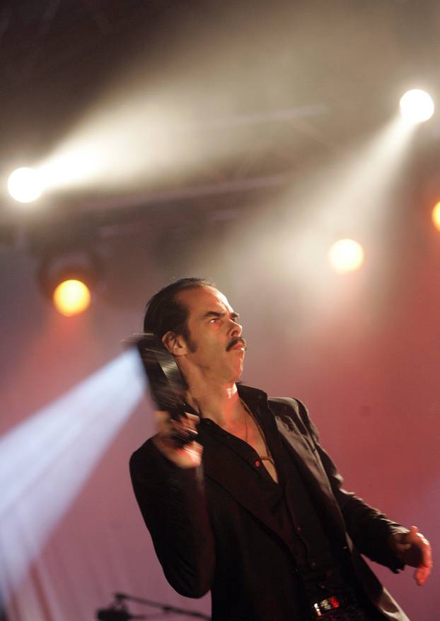 ARHIVA - Zagreb: Nick Cave And The Bad Seeds održali koncert na VipINmusic festivalu, 2008.