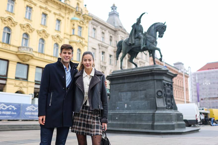 Zagreb: Studenti medicine, blizanci Luciana i Andro Koren