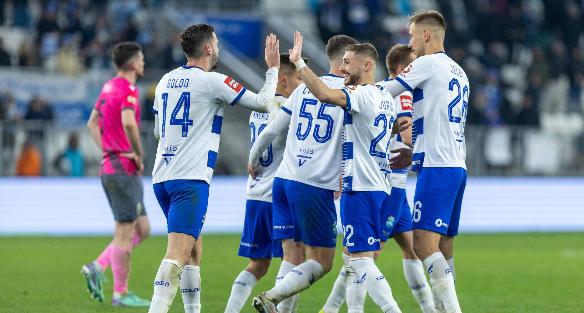 Osijek: NK Osijek i NK Lokomotiva u utakmici 16. kola Prve HNL