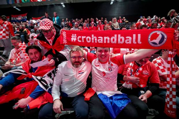 IHF Svjetsko rukometno prvenstvo 2025., finale, Hrvatska - Danska, navijači