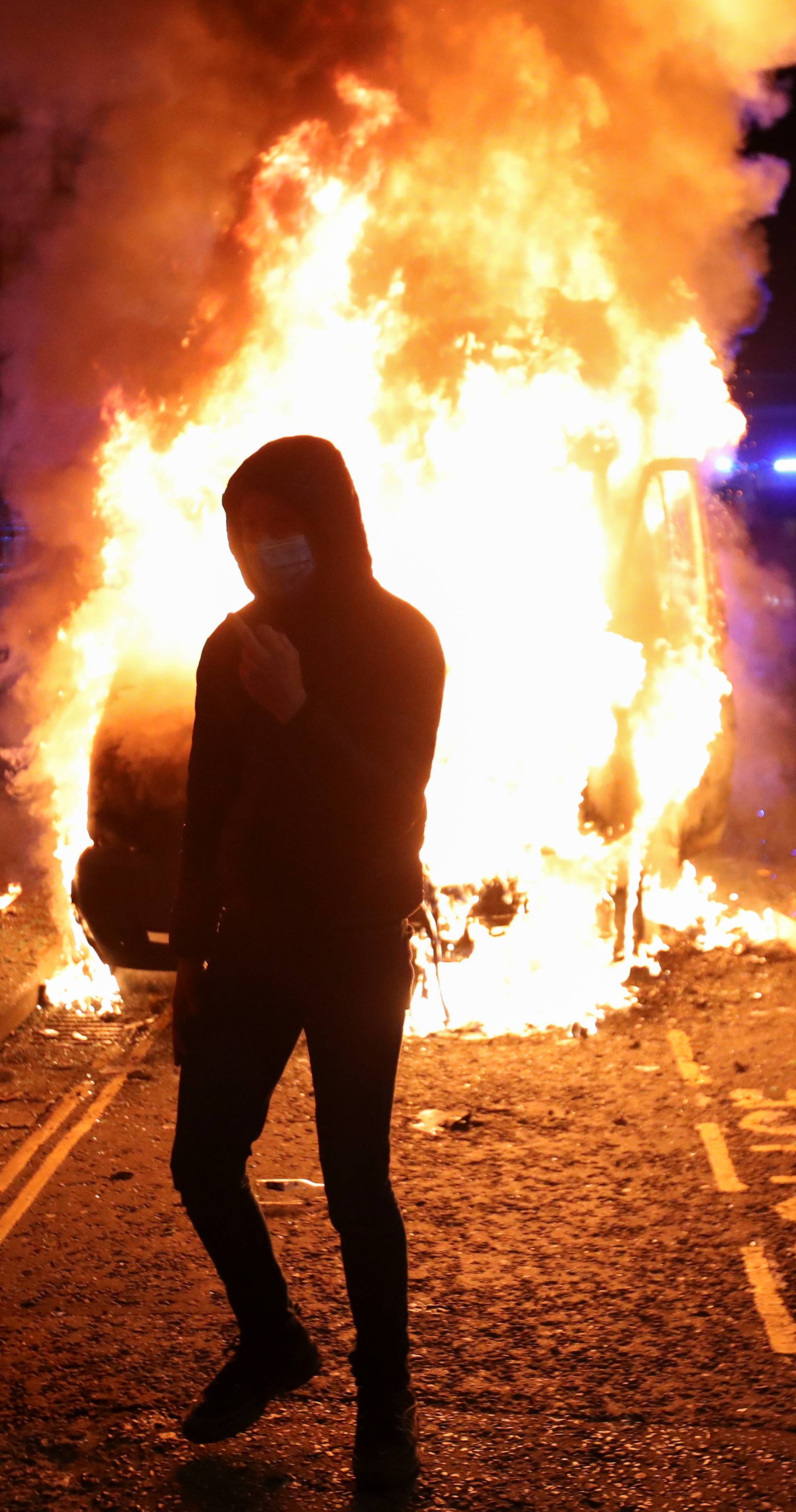 Protest against new proposed policing bill, in Bristol