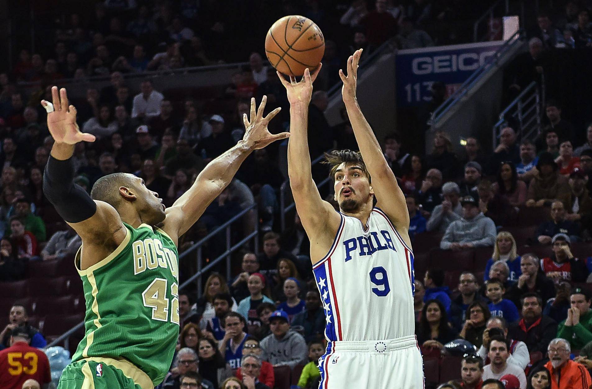 NBA: Boston Celtics at Philadelphia 76ers