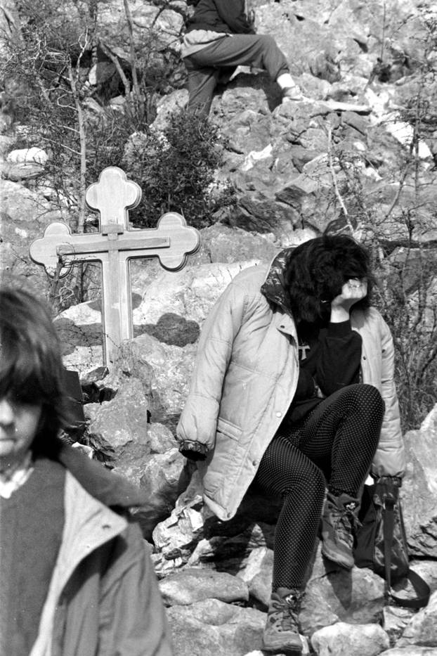 Međugorje - jedno od najpoznatijih katoličkih hodočasničkih odredišta, 27.1.1991.