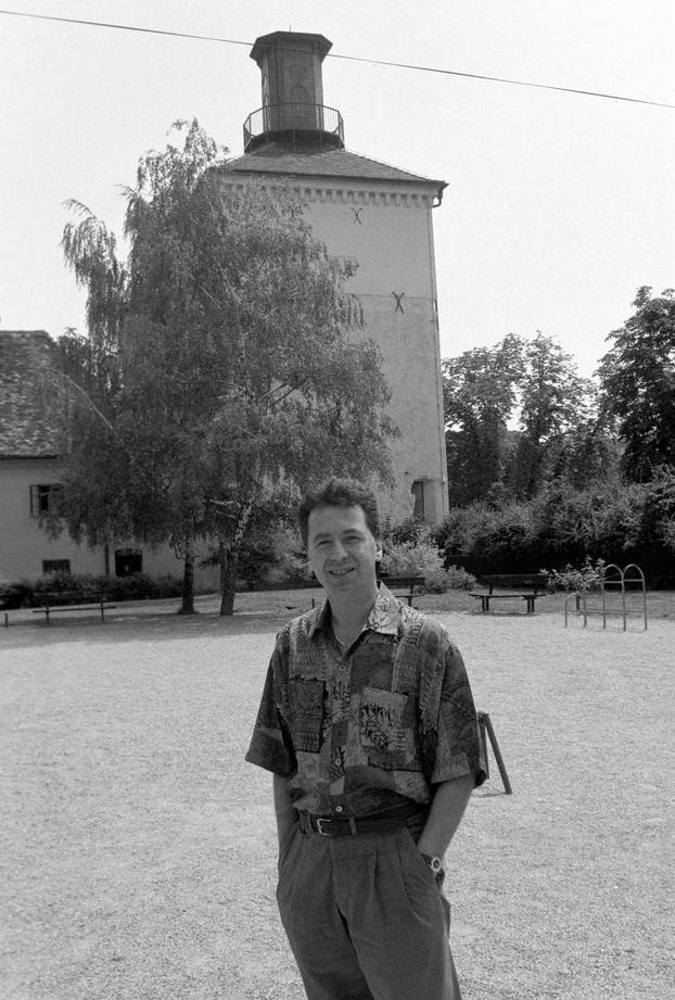 Zagreb: Pjevač Tomislav Ivčić, srpanj 1990.