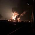 VIDEO Ekološka katastrofa kraj Kijeva: 'Rusi su bombardirali rafineriju, žele uništiti baš sve'