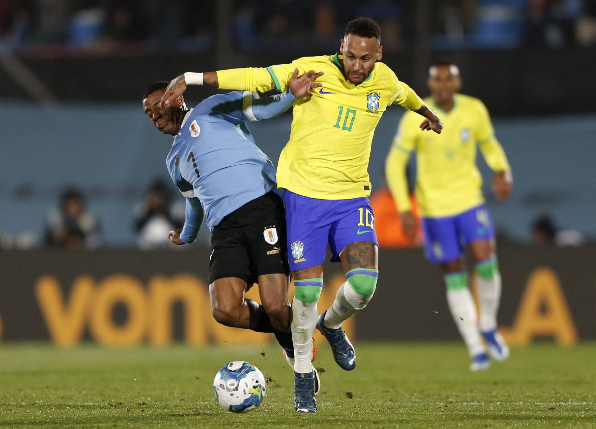 World Cup - South American Qualifiers - Uruguay v Brazil