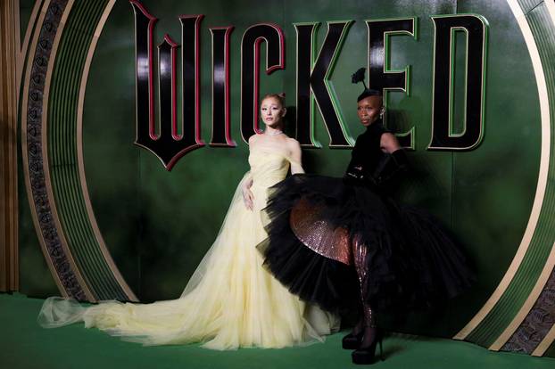 Premiere for the film 'Wicked' in London