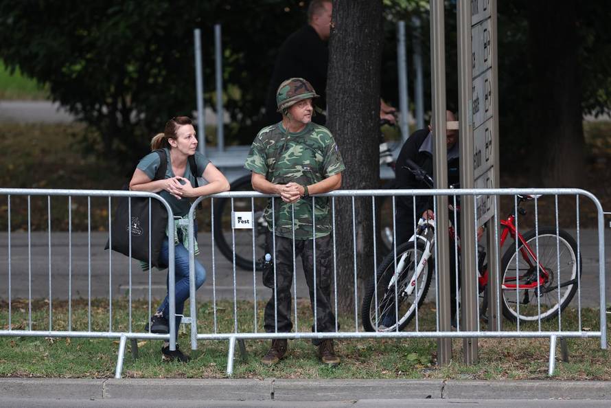 Zagreb: Generalna proba svečanog vojnog mimohoda