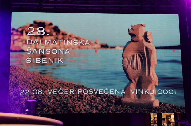 Šibenik: Prva večer Dalmatinske šansone posvećena Vinku Coci