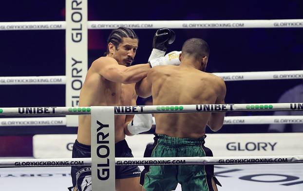 Zagreb: Turnir u kickboxingu, Glory 95, u Areni Zagreb, Milo&scaron; Cvjeti&ccaron;anin - Jimmy Livinus