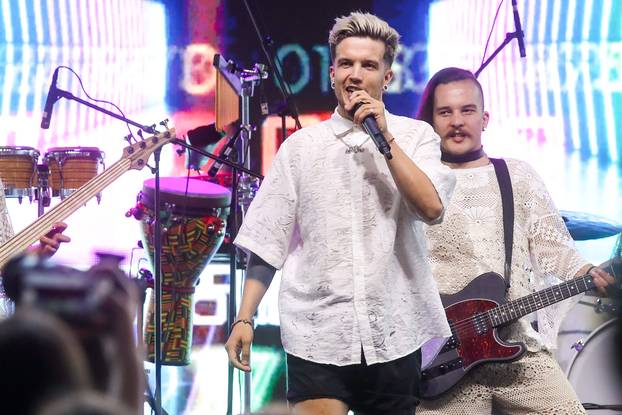 Zagreb: Nastup Baby Lasagne na proslavi 65. godišnjice Večernjeg lista