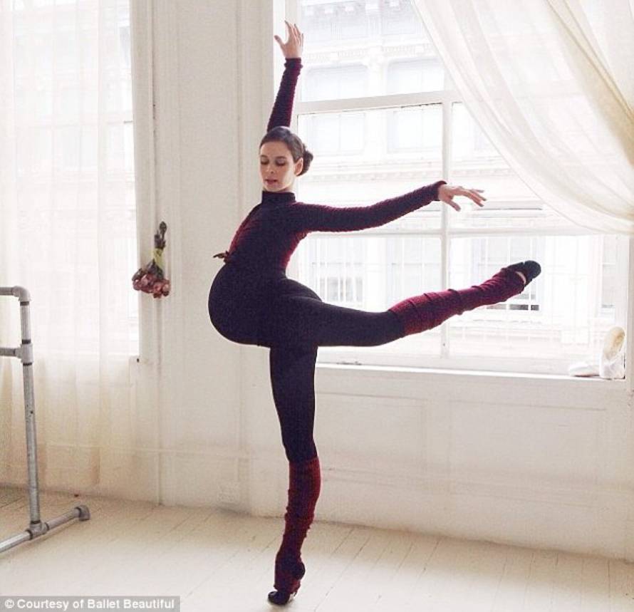Balerina u 39. tjednu trudnoće: Vježbat ću sve dok ne rodim...