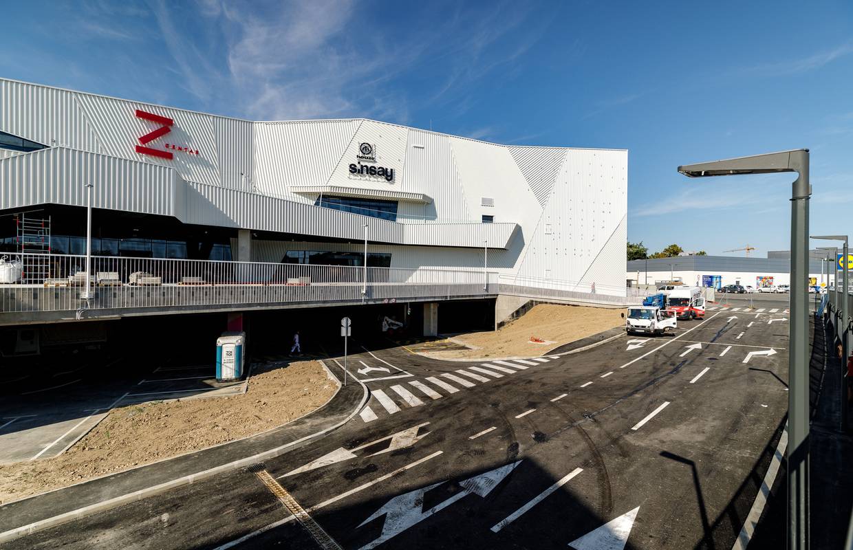 FOTO Danas se otvara šoping centar Z u Španskom, ima vanjski grijani trg i terene
