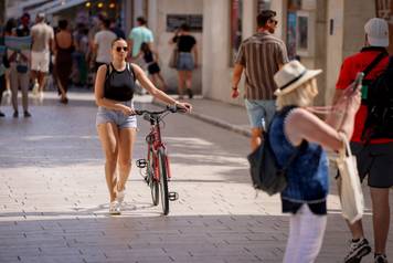 Zadar: Subotnja &scaron;pica u centru grada