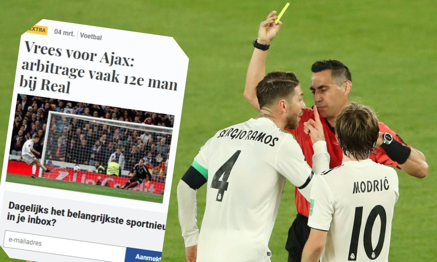 Nizozemci u strahu: Suci često budu 12. igrač Real Madrida...