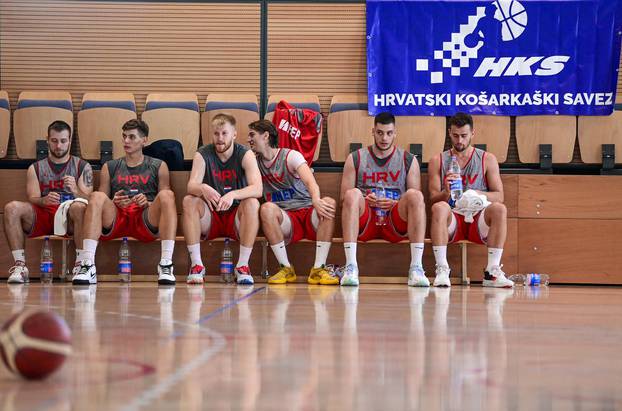 Zagreb: Hrvatski košarkaši odradili trening uoči odlaska na Olimpijski pretkvalifikacijski turnir