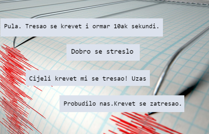 Snažan potres u Italiji probudio je i Hrvate: 'Ormar mi je skoro pao na glavu. Izletila sam van'