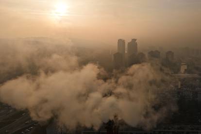 Pogledajte kadrove zagađenog zraka na području Sarajeva