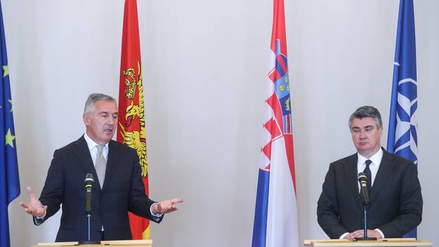 Milanović se sastao s Đukanovićem koji je došao na obljetnicu zajednice Crnogoraca