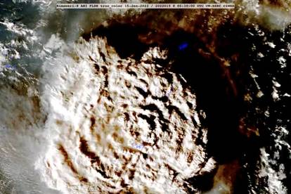 NASA: Erupcija Tonge nekoliko stotina puta jača od bombe bačene na Hirošimu