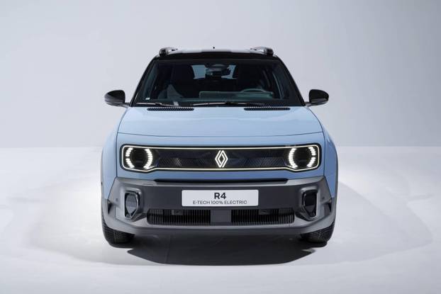 Renault R4 E-TECH Techno Bleue - Photo