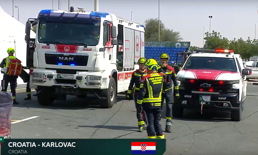 UŽIVO Karlovački vatrogasci u Dubaiju brane boje Hrvatske u spašavanju iz nesreća