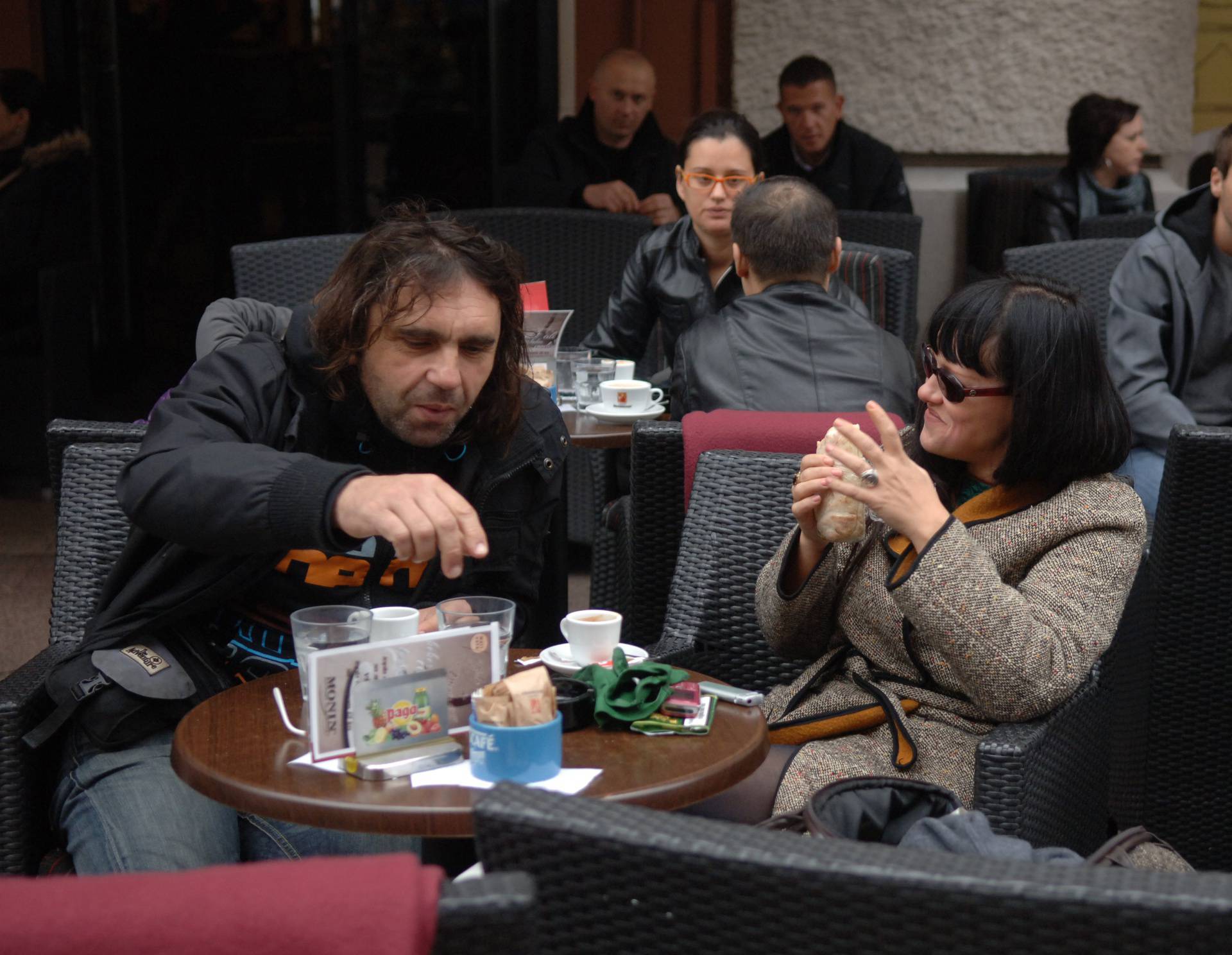 Rijeka: Mrle i Ivanka Mazurkijevi? uživali u zajedni?koj kavi