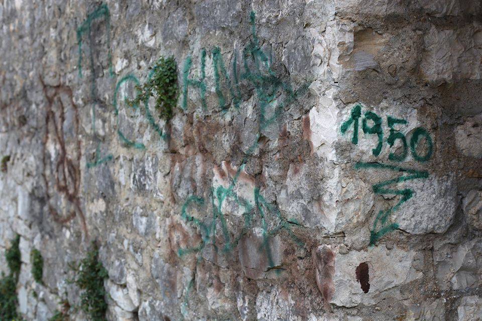Devastacija: Povijesnu solinsku utvrdu išarali su grafitima