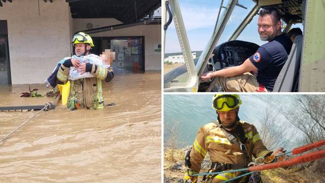 Vatrogasac Zajc: 'Spašavao sam djecu i starce, a znao sam da mi strašna poplava uništava dom'