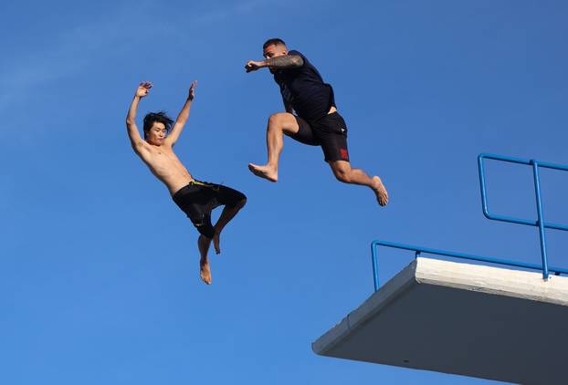 Split: Sportsko-humanitarno natjecanje "Najluđi skakač Hrvatske"