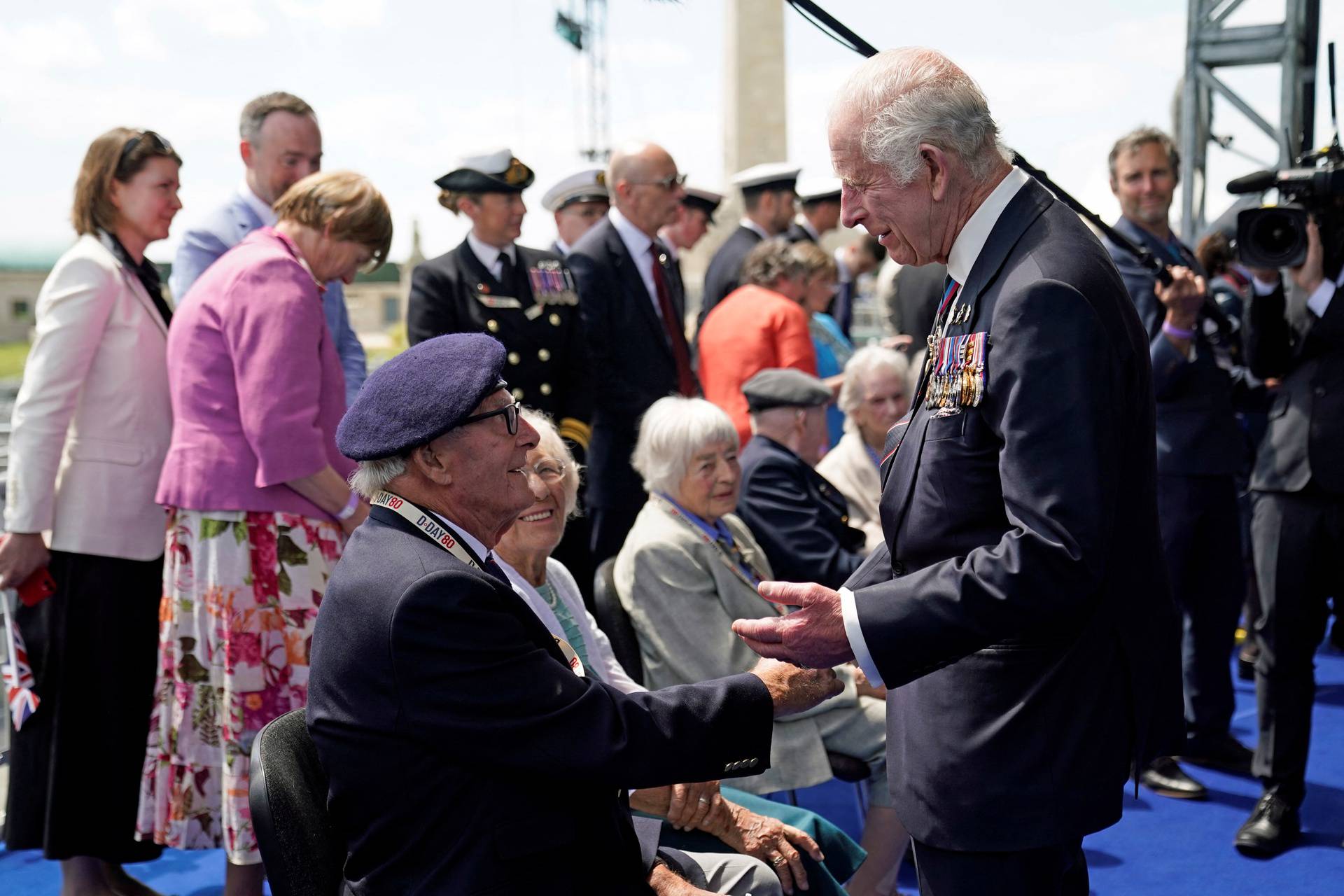 Commemorative event for the 80th anniversary of D-Day, in Portsmouth