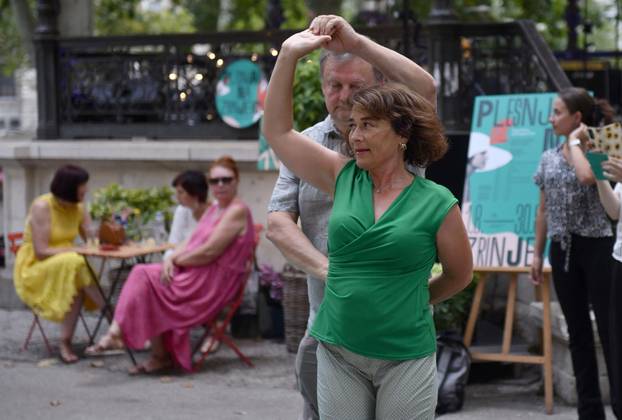 Zagreb: Plesnjak na Zrinjevcu