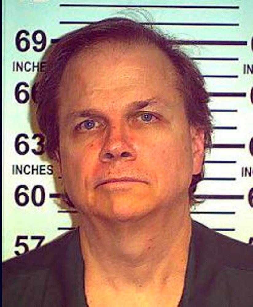 FILE PHOTO: Mark David Chapman in New York State Department of Corrections photo