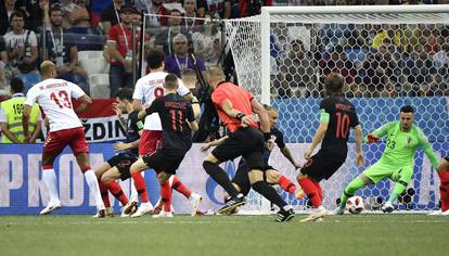 (SP)RUSSIA-NIZHNY NOVGOROD-2018 WORLD CUP-ROUND OF 16-CROATIA VS DENMARK