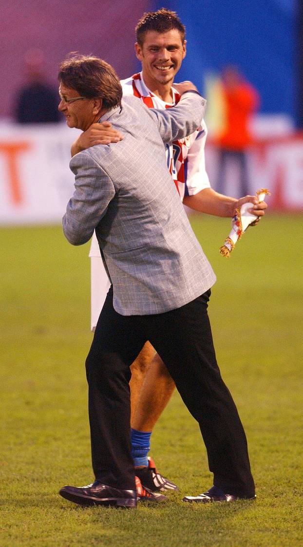 Zvonimir Boban oprostio se od nogometa revijalnom utakmicom na stadionu Maksimir, 07.10.2002.