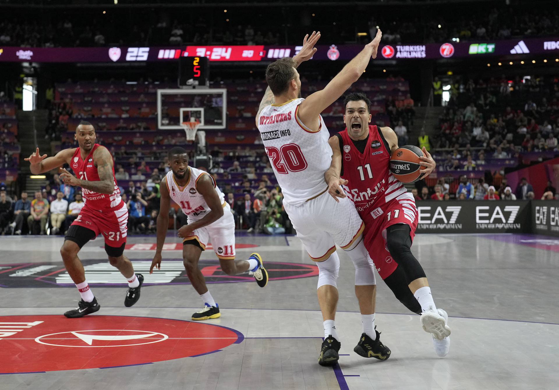 EuroLeague - Semi Final A - Olympiacos Piraeus v AS Monaco