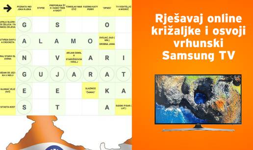 Bildaj sive stanice uz križaljke i osvoji vrhunski Samsung TV!