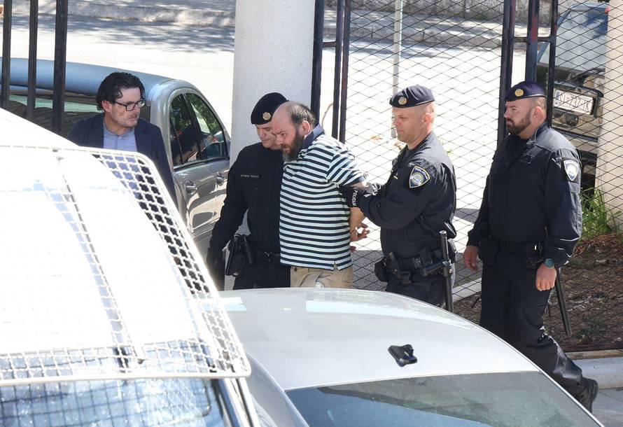 Šibenik: Privođenje Kristijana Aleksića, osumnjičenog za ubojstvo 19-godišnjaka
