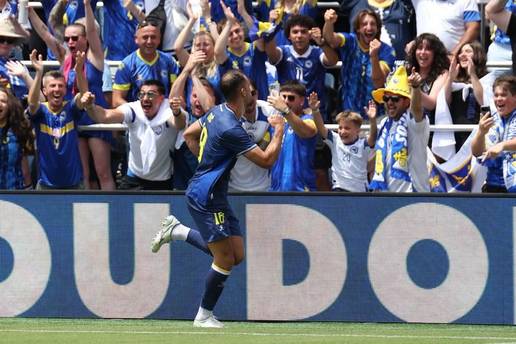 BiH - Panama 1-1: Zabio je biv&scaron;i hajdukovac, ali 'zmajevi' nisu sru&scaron;ili protivnika 'vatrenih'