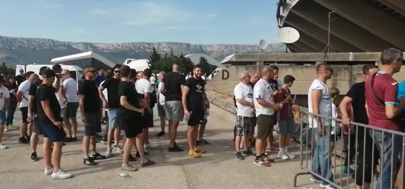 Bivši kapetan Hajduka  i novi 'vatreni' došli bodriti Splićane