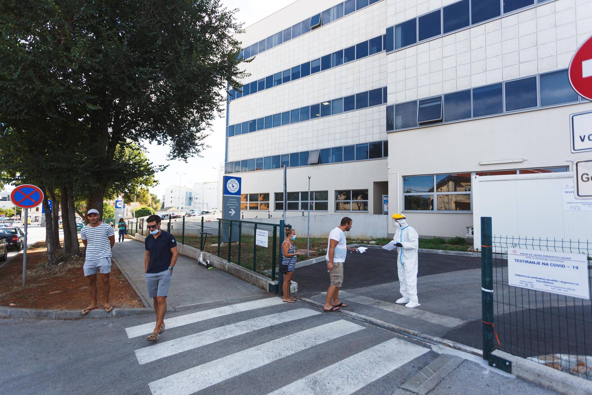 Zadar: Opća bolnica počela provodi testiranja na covid kako bi se ubrzao broj testiranja