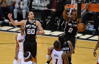 Spursi poveli 3-1, Heatu treba čudo da obrani naslov prvaka